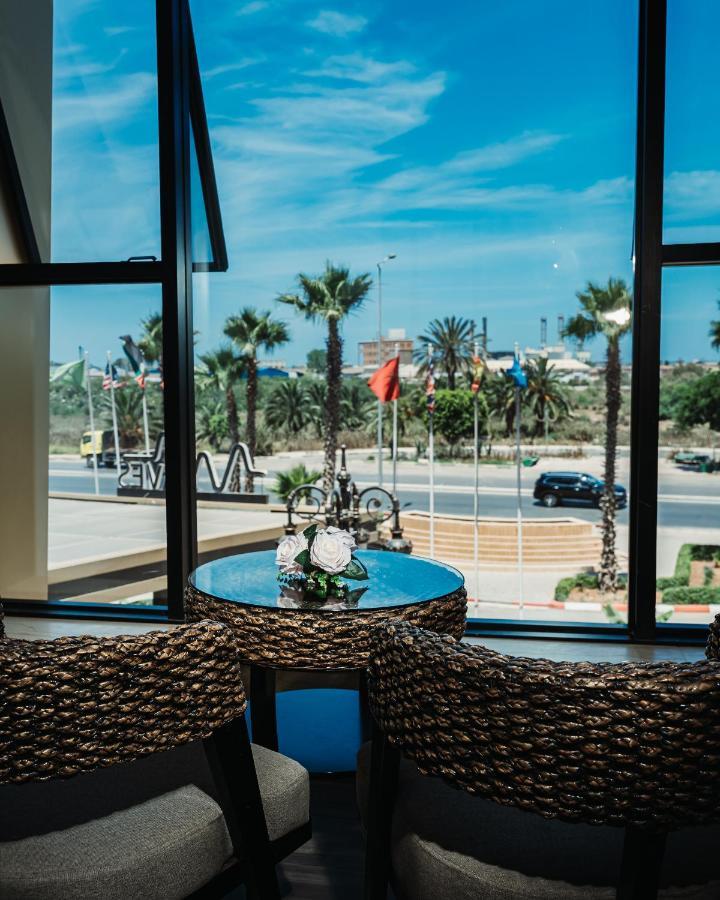 Waves Aqua Resort Kenitra Kültér fotó View from the lobby